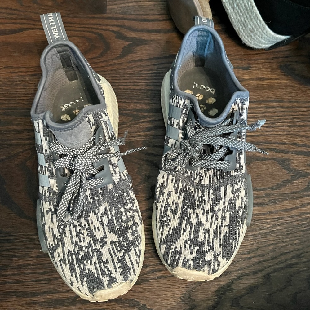 Grey Came Adidas Tennis Shoes